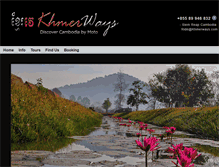 Tablet Screenshot of khmerways.com